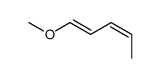 1-methoxypenta-1,3-diene Structure