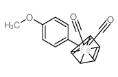 carbon monoxide,cyclopenta-1,3-diene,iron(6+),methoxybenzene结构式