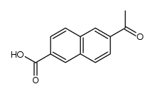 6-acetyl-2-naphthoic acid Structure