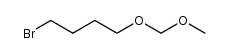 1-bromo-4-(methoxymethoxy)butane Structure