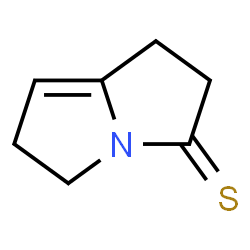 3H-Pyrrolizine-3-thione,1,2,5,6-tetrahydro-(9CI)结构式