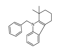 9-benzyl-1,1-dimethyl-3,4-dihydro-2H-carbazole Structure