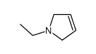 1-ethyl-2,5-dihydropyrrole结构式