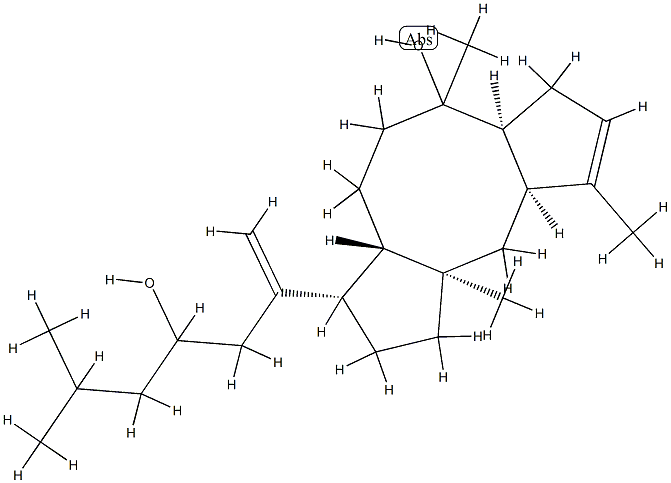 (7ξ)-Ophiobola-3,15-diene-7,18-diol结构式