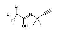 2,2,2-tribromo-N-(2-methylbut-3-yn-2-yl)acetamide结构式