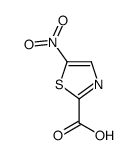 5-Nitro-1,3-thiazole-2-carboxylic acid结构式