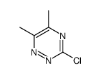 3-chloro-5,6-dimethyl-1,2,4-triazine Structure