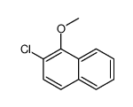 2-chloro-1-methoxynaphthalene结构式