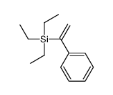 triethyl(1-phenylethenyl)silane Structure