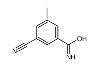 3-cyano-5-methylbenzamide结构式