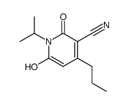 1-isopropyl-4-propyl-2,6-dioxo-1,2,3,6-tetrahydropyridine-3-carbonitrile Structure