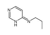 N-Propyl-4-pyrimidinamine结构式