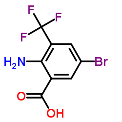 2-Amino-5-bromo-3-(trifluoromethyl)benzoic acid picture
