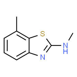 2-Benzothiazolamine,N,7-dimethyl-(9CI) Structure