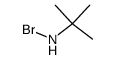 N-bromo-tert-butylamine Structure