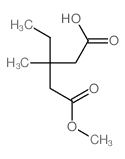 Pentanedioic acid,3-ethyl-3-methyl-, 1-methyl ester picture