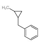 (2-methylcyclopropyl)methylbenzene Structure