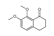 7,8-dimethoxy-1-tetralone Structure