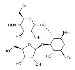 6'-hydroxyl-ribostamycin结构式