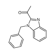 1-(1-BENZYL-1H-BENZOIMIDAZOL-2-YL)-ETHANONE结构式