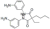 N,N'-Bis(m-aminophenyl)-2-butyl-2-ethylmalonamide structure