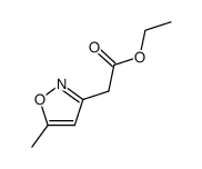 ETHYL2-(5-METHYLISOXAZOL-3-YL)ACETATE结构式