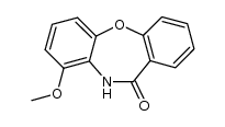 9-methoxy-10H-dibenzo[b,f][1,4]oxazepin-11-one结构式