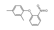 2,4-dimethyl-1-(2-nitrophenoxy)benzene Structure