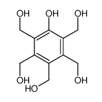 2,3,4,5,6-pentakis(hydroxymethyl)phenol结构式