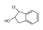 (1R,2S)-1-chloro-2,3-dihydro-1H-inden-2-ol结构式
