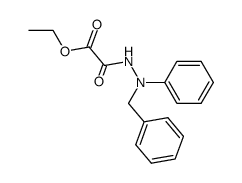 N-methylphenyl-N-phenylethoxalylhydrazine结构式