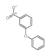 Benzene,1-nitro-3-phenoxy- Structure