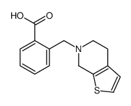 2-(5,7-dihydro-4H-thieno[2,3-c]pyridin-6-ylmethyl)benzoic acid Structure