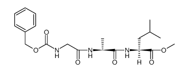 Z-Gly-L-Ala-L-Leu-OMe Structure