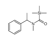 N-methyl-N-(1-phenylethyl)-1-trimethylsilylformamide结构式