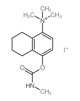 1-Naphthalenaminium,5,6,7,8-tetrahydro-N,N,N-trimethyl-4-[[(methylamino)carbonyl]oxy]-, iodide(1:1) picture