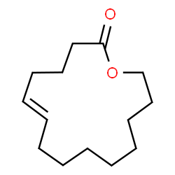(Z)-1-Oxa-6-cyclopentadecene-2-one结构式