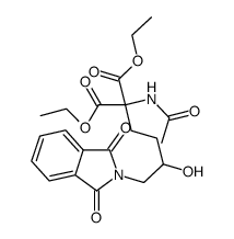 2-乙酰氨基-2-(4-(1,3-二氧异吲哚啉-2-基)-3-羟基丁基)丙二酸二乙酯图片