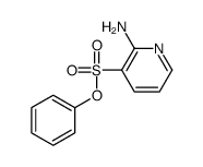 phenyl 2-aminopyridine-3-sulfonate结构式