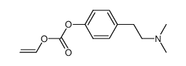 4-(2-(dimethylamino)ethyl)phenyl vinyl carbonate结构式