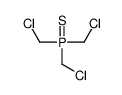 tris(chloromethyl)-sulfanylidene-λ5-phosphane结构式