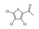 1-(3,4,5-Trichlorothiophen-2-yl)ethan-1-one Structure