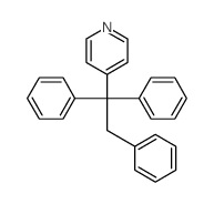 Pyridine,4-(1,1,2-triphenylethyl)- Structure