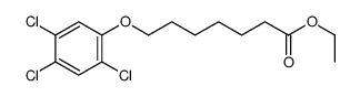 ethyl 7-(2,4,5-trichlorophenoxy)heptanoate Structure