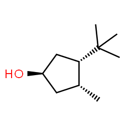Cyclopentanol, 3-(1,1-dimethylethyl)-4-methyl-, (1R,3S,4R)-rel- (9CI) Structure
