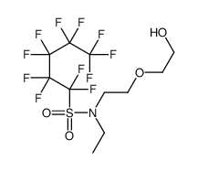 Poly(oxy-1,2-ethanediyl), .alpha.-2-ethyl(undecafluoropentyl)sulfonylaminoethyl-.omega.-hydroxy- Structure