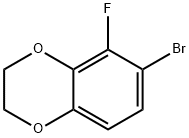 1,4-Benzodioxin, 6-bromo-5-fluoro-2,3-dihydro- picture