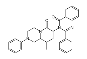 3-[4-methyl-1-oxo-1-(4-phenylpiperazin-1-yl)pentan-2-yl]-2-phenylquinazolin-4-one结构式