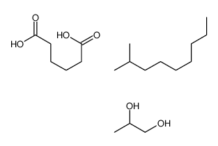 hexanedioic acid,2-methylnonane,propane-1,2-diol Structure