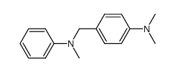 N-(4-dimethylaminobenzyl)-N-methylaniline Structure
